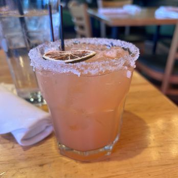 Gary Rack’s Farmhouse Kitchen - Spicy Blood Orange Margarita 8/10 - Bars Near Me - Delray Beach, Florida