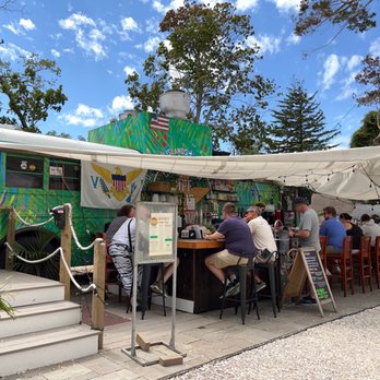 Off The Grid - Outdoor bar & food bus - Food Trucks Near Me - Sandwich, Massachusetts Off The Grid - Outdoor bar & food bus - Food Trucks Near Me - Sandwich, Massachusetts