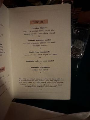Menu photo 6 Crying Tiger Chicago, IL Menu photo 6 Crying Tiger Chicago, IL