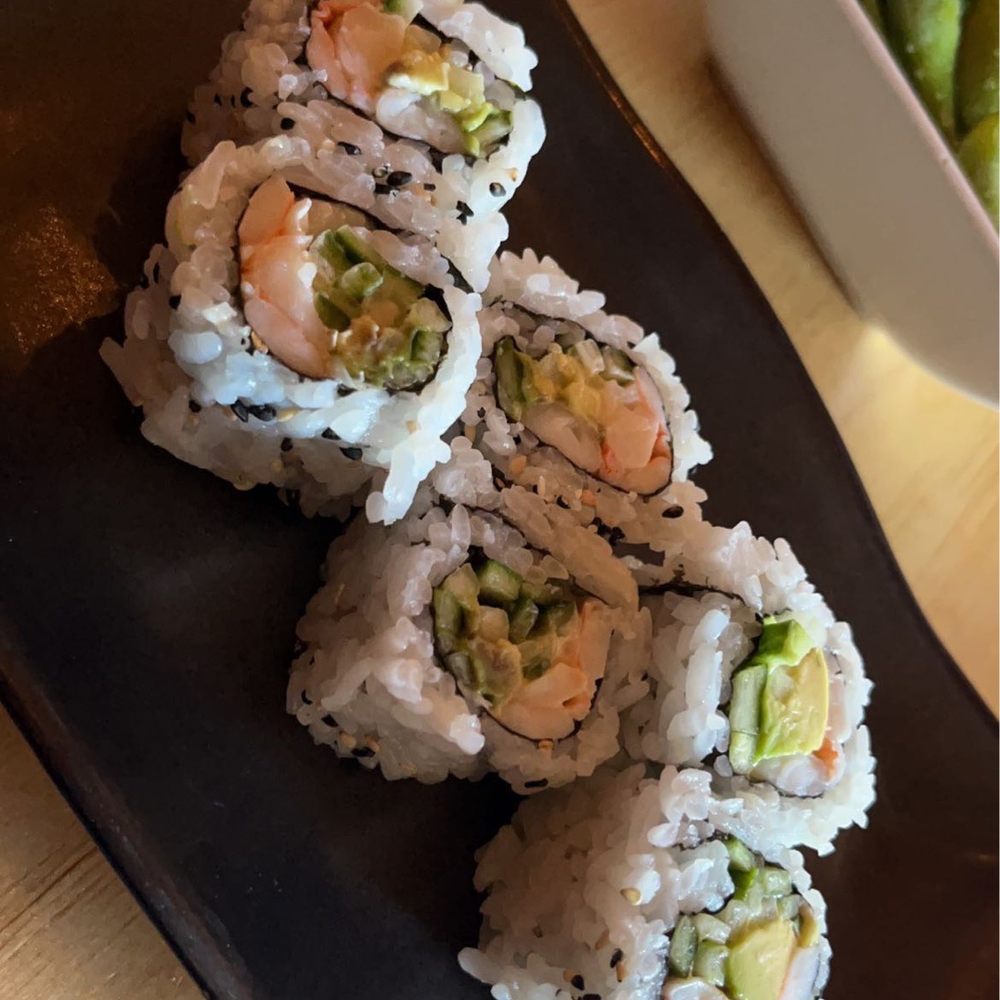 Sushi House - Ebi Ebi-Q Roll, very underwhelming. Not a lot of flavor which was upsetting considering it's called "Sushi House." - Sushi Bars Near Me - Leawood, Kansas Sushi House - Ebi Ebi-Q Roll, very underwhelming. Not a lot of flavor which was upsetting considering it's called "Sushi House." - Sushi Bars Near Me - Leawood, Kansas