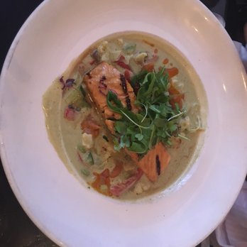 Surfish Bistro - Salmon - Latin American Near Me - Brooklyn, New York