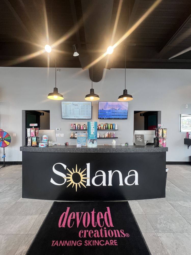 Solana Tanning - Caledonia Logo