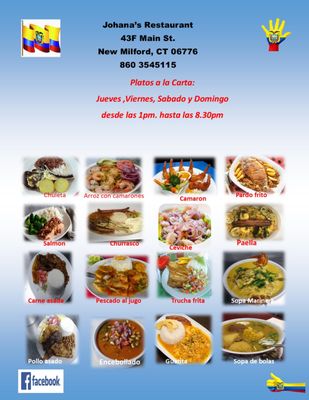 Menu photo 3 Johana's Restaurant New Milford, CT Menu photo 3 Johana's Restaurant New Milford, CT