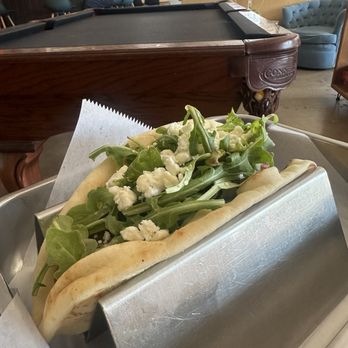 Short Leash Hotdogs & Taproom - Arugula Feta Hot Dog - Hot Dogs Near Me - Phoenix, Arizona Short Leash Hotdogs & Taproom - Arugula Feta Hot Dog - Hot Dogs Near Me - Phoenix, Arizona