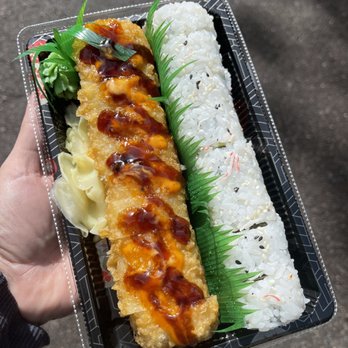 Gen Sushi - To the left is the house roll. To the right is the California roll. So amazing! - Sushi Bars Near Me - Battle Ground, Washington Gen Sushi - To the left is the house roll. To the right is the California roll. So amazing! - Sushi Bars Near Me - Battle Ground, Washington