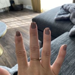 Forever Young Nails - Terribly done gel nails for $45.....