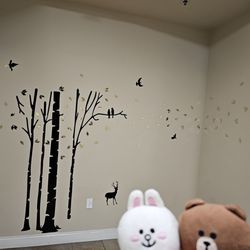 Golden Springs Plaza - Cute wall mural!