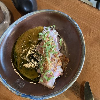 Straits - Honolulu - Hamachi Curry Crudo - Asian Fusion Near Me - Honolulu, Hawaii