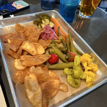 Flyway Brewing - Pickled charcuterie board - Breweries Near Me - Fayetteville, Arkansas Flyway Brewing - Pickled charcuterie board - Breweries Near Me - Fayetteville, Arkansas