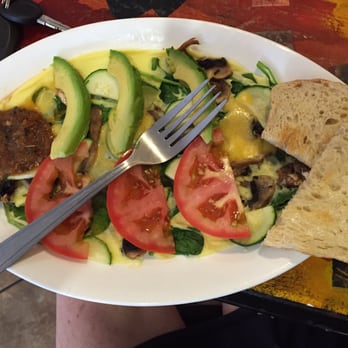 Blvd Coffee - The breakfast plate with sour dough.  Simple and delicious. - Coffee & Tea Near Me - Los Gatos, California