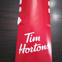 Tim Hortons - Box that wraps come in.