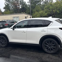 Driver/passenger window tint