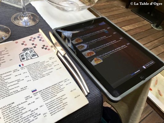 Menu photo 2 Tři století Prague, PR