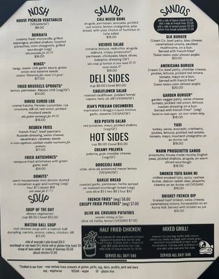 Menu photo 3 Grand Lake Kitchen - Dimond Oakland, CA Menu photo 3 Grand Lake Kitchen - Dimond Oakland, CA