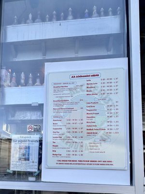 Menu photo 1 AK Alchemist Anchorage, AK Menu photo 1 AK Alchemist Anchorage, AK