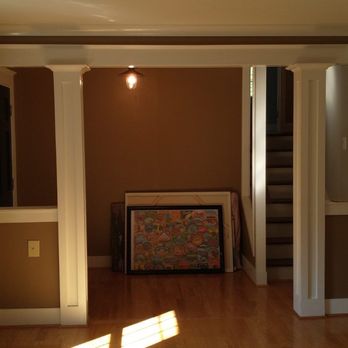 Smooth Finish Contracting - Before- living room - Painters Near Me - Hallieford, Virginia Smooth Finish Contracting - Before- living room - Painters Near Me - Hallieford, Virginia