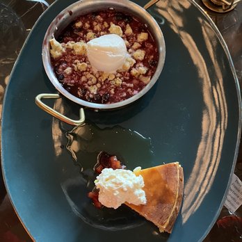 La Strega - Seasonal berry cobbler & lemon cheesecake - Italian Near Me - Las Vegas, Nevada