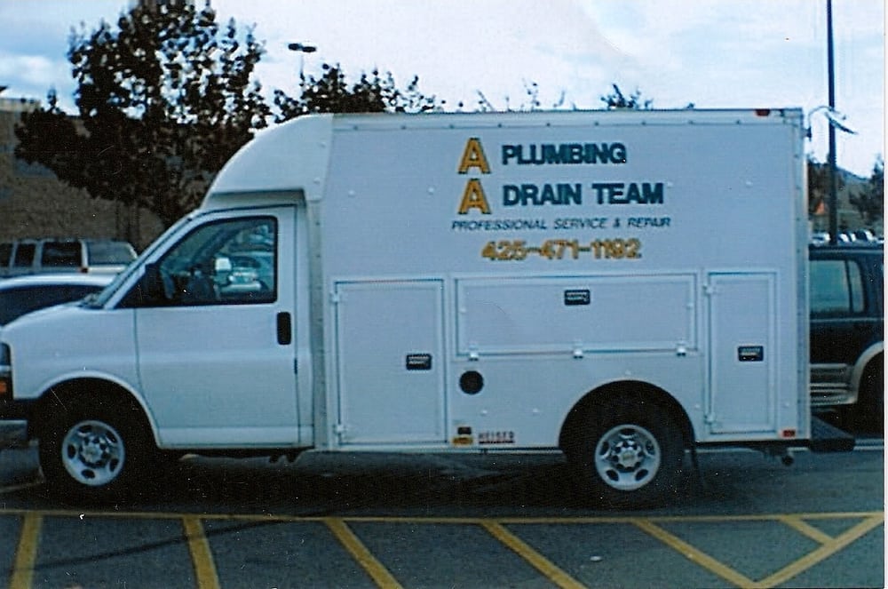 Slide of AA Plumbing & Drain Team