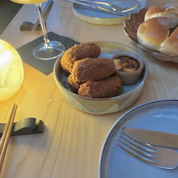Terra Mae - Linguica croquettes - Japanese Near Me - Portland, Oregon