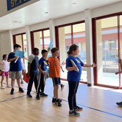 St Peter's Lutheran School - Students cheering on other students at our recent Jog-a-thon