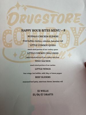 Menu photo 6 Drugstore Cowboy Los Angeles, CA Menu photo 6 Drugstore Cowboy Los Angeles, CA