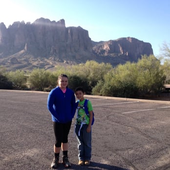 Siphon Draw Trail inc. Flatiron, Superstition Mountain - My awesome kids! They did awesome. - Hiking Near Me - Apache Junction, Arizona Siphon Draw Trail inc. Flatiron, Superstition Mountain - My awesome kids! They did awesome. - Hiking Near Me - Apache Junction, Arizona