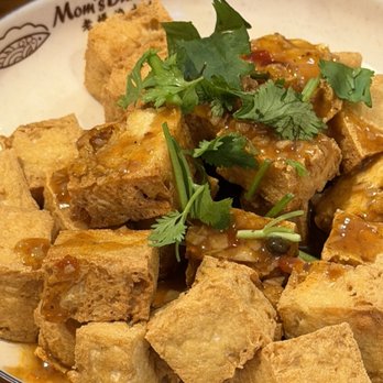 Mom's Dumpling - Garlic Tofu - Dim Sum Near Me - Davis, California Mom's Dumpling - Garlic Tofu - Dim Sum Near Me - Davis, California