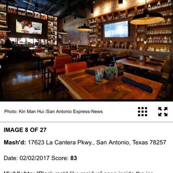 Mash'D - 2/2/2017 Inspections highlights - New American Near Me - San Antonio, Texas Mash'D - 2/2/2017 Inspections highlights - New American Near Me - San Antonio, Texas