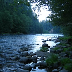 Riverside Campground - View from Riverside Campground!