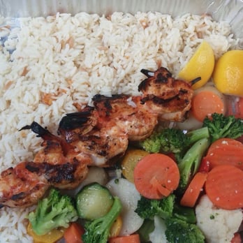 Toros Restaurant - Shrimp kebab- steamed vegatables & rice. $21 #ToGo - Turkish Near Me - Clifton, New Jersey Toros Restaurant - Shrimp kebab- steamed vegatables & rice. $21 #ToGo - Turkish Near Me - Clifton, New Jersey