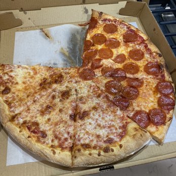 Amici Pizza II - Half reg half pepperoni - Italian Near Me - New Port Richey, Florida
