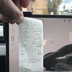 Valley Produce Market - The receipt!