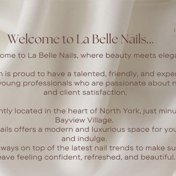 La Belle - Nail Salons Near Me - Toronto, Ontario La Belle - Nail Salons Near Me - Toronto, Ontario