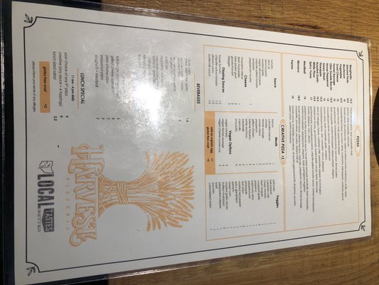 Menu photo 7 Harvest Pizzeria - Dublin Dublin, OH Menu photo 7 Harvest Pizzeria - Dublin Dublin, OH