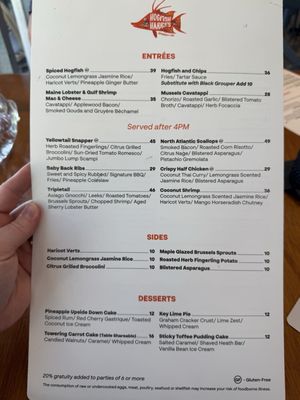 Menu photo 3 Hogfish Harry's Restaurant + Bar Naples, FL Menu photo 3 Hogfish Harry's Restaurant + Bar Naples, FL