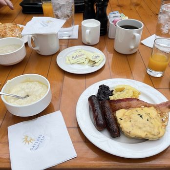 Cascades American Cafe - The fantastic breakfast buffet! Presentation not great but the taste was delicious. - New American Near Me - Nashville, Tennessee