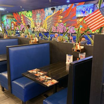 Cinco de Mayo - It was busy on this evening. You can see customers on the wall side if you look closely. - Mexican Near Me - Jacksonville, Florida