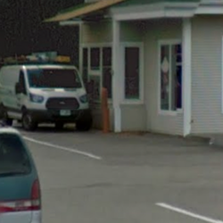 Dunkin' - Bollard in drive thru that is hard to see and directly in the way when you are exiting.