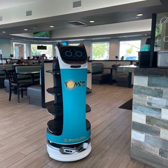 Tom’s Chino - Cool robot! - American Near Me - Chino, California Tom’s Chino - Cool robot! - American Near Me - Chino, California