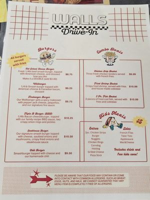 Menu photo 4 Walls Drive Cannelton, IN Menu photo 4 Walls Drive Cannelton, IN