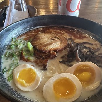 Ramen Jin - Tonkatsu Ramen with extra egg. - Ramen Near Me - Houston, Texas Ramen Jin - Tonkatsu Ramen with extra egg. - Ramen Near Me - Houston, Texas