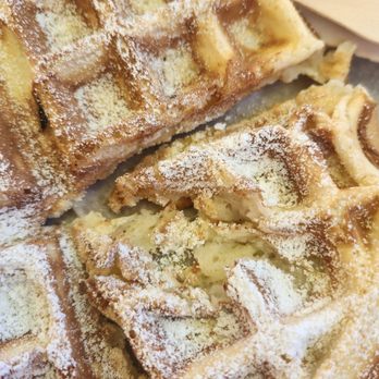 Waffleton - Inside mochi waffle - Waffles Near Me - Idyllwild-Pine Cove, California Waffleton - Inside mochi waffle - Waffles Near Me - Idyllwild-Pine Cove, California