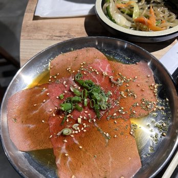 Pigya - Beef Carpaccio - Korean Near Me - Los Angeles, California