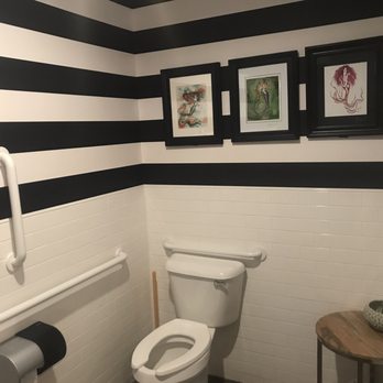 The Atlantic - Clean bathroom, nice design. - Seafood Near Me - Virginia Beach, Virginia The Atlantic - Clean bathroom, nice design. - Seafood Near Me - Virginia Beach, Virginia