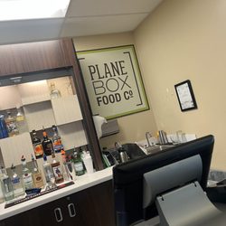 Plane Box Food - Bar area