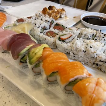 Squid Ink - Rainbow roll, California roll, Spicy Tuna roll - Sushi Bars Near Me - Peoria, Arizona Squid Ink - Rainbow roll, California roll, Spicy Tuna roll - Sushi Bars Near Me - Peoria, Arizona