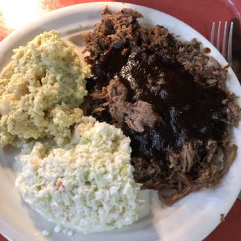 Stubby's BBQ - Chop brisket barbecue sauce, coleslaw and potato salad. - Barbeque Near Me - Hot Springs, Arkansas