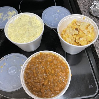 Jazzy's BBQ - Potato salad, Mac & Cheese, and baked Beans - Barbeque Near Me - Tampa, Florida Jazzy's BBQ - Potato salad, Mac & Cheese, and baked Beans - Barbeque Near Me - Tampa, Florida