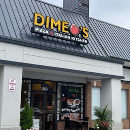 Exterior outside entrance of Di Meo's Pizzeria - Crofton, Maryland Exterior outside entrance of Di Meo's Pizzeria - Crofton, Maryland