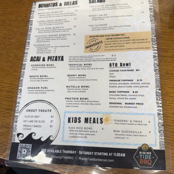 The Food Shack - Menu - Acai Bowls Near Me - Middletown, Rhode Island